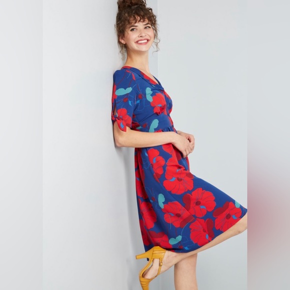 ModCloth Fully Focused Dress - Picture 2 of 7